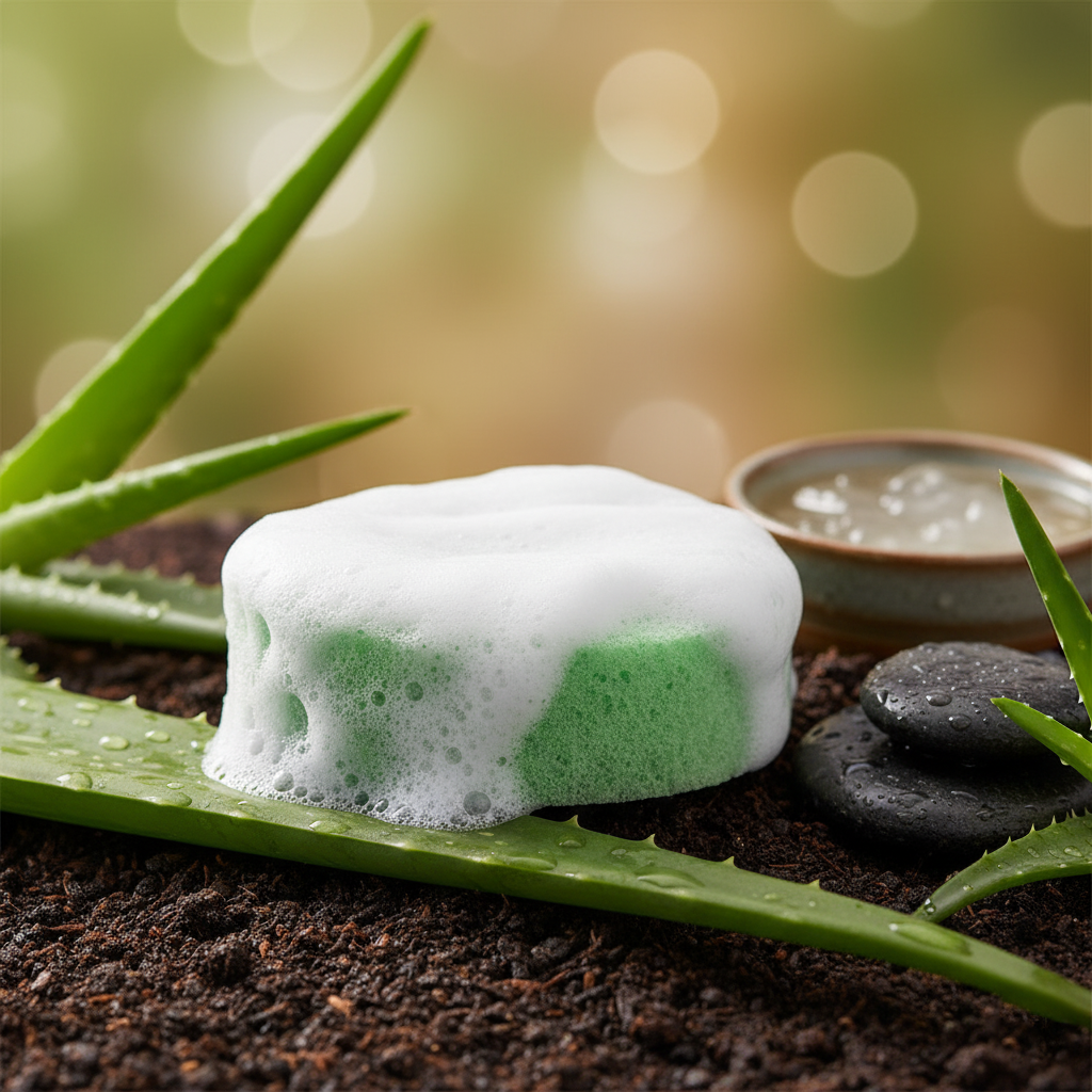 Aloe Vera Naturschwammseife von Adonia Care – Ansicht 5