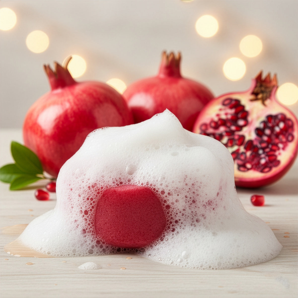 Granatapfel Naturschwammseife von Adonia Care – Ansicht 8