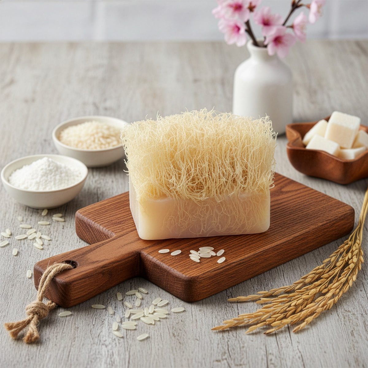 Reisseife mit Kürbiskernfasern von Adonia Care – Ansicht 5