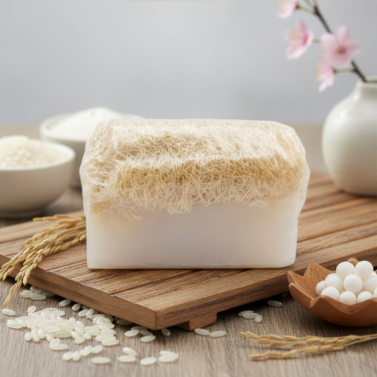Reisseife mit Kürbiskernfasern von Adonia Care – Ansicht 8