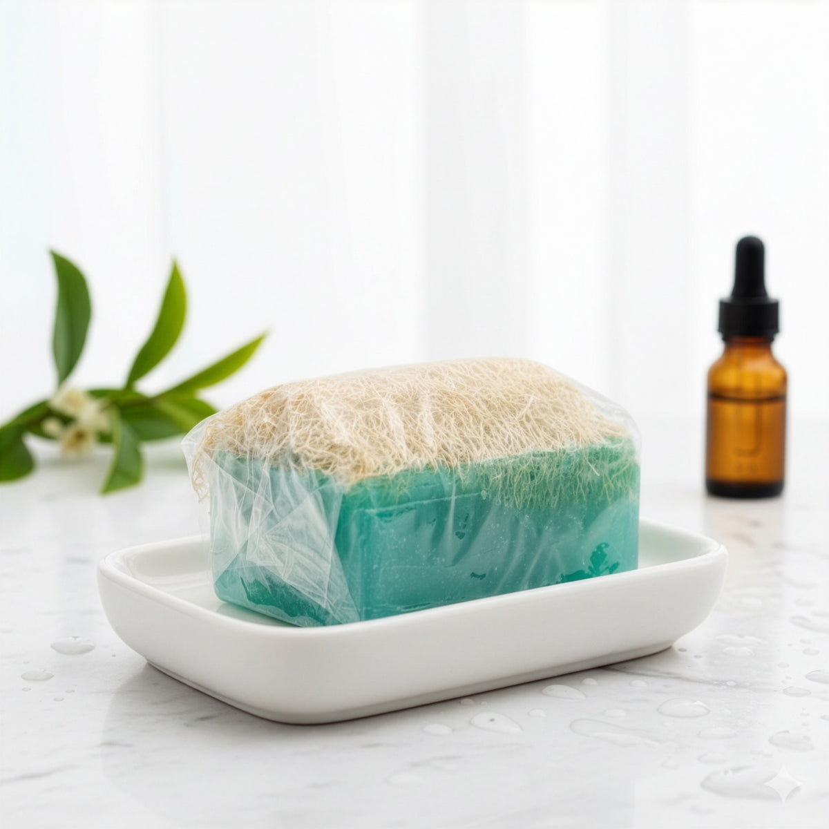 Teebaumseife mit Kürbiskernfasern von Adonia Care – Ansicht 8