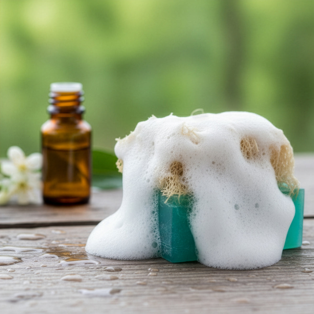 Teebaumseife mit Kürbiskernfasern von Adonia Care – Ansicht 11