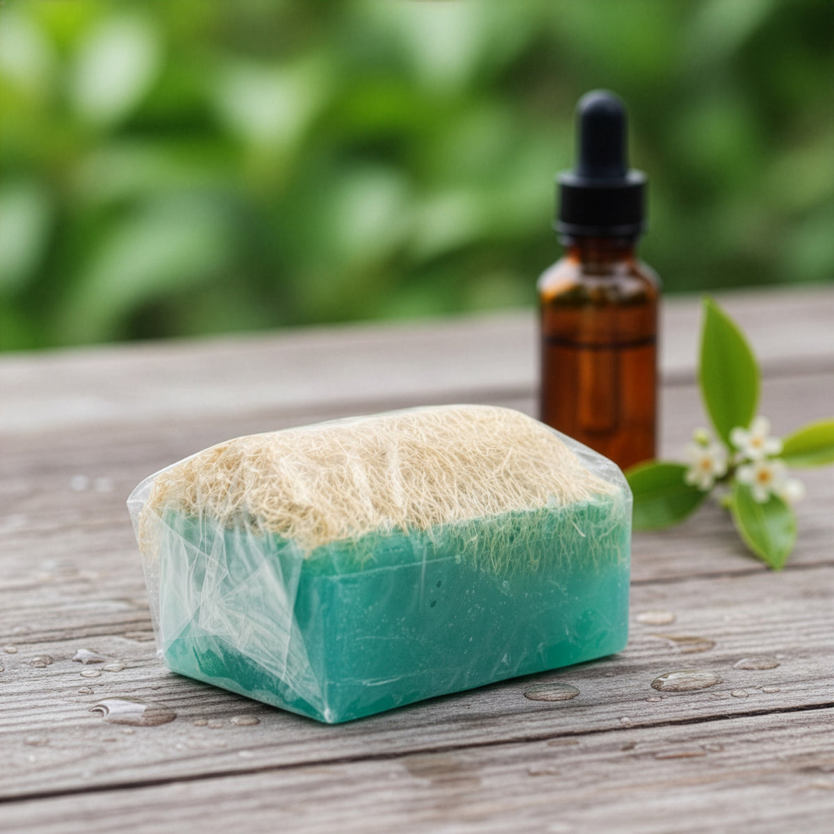 Teebaumseife mit Kürbiskernfasern von Adonia Care – Ansicht 12
