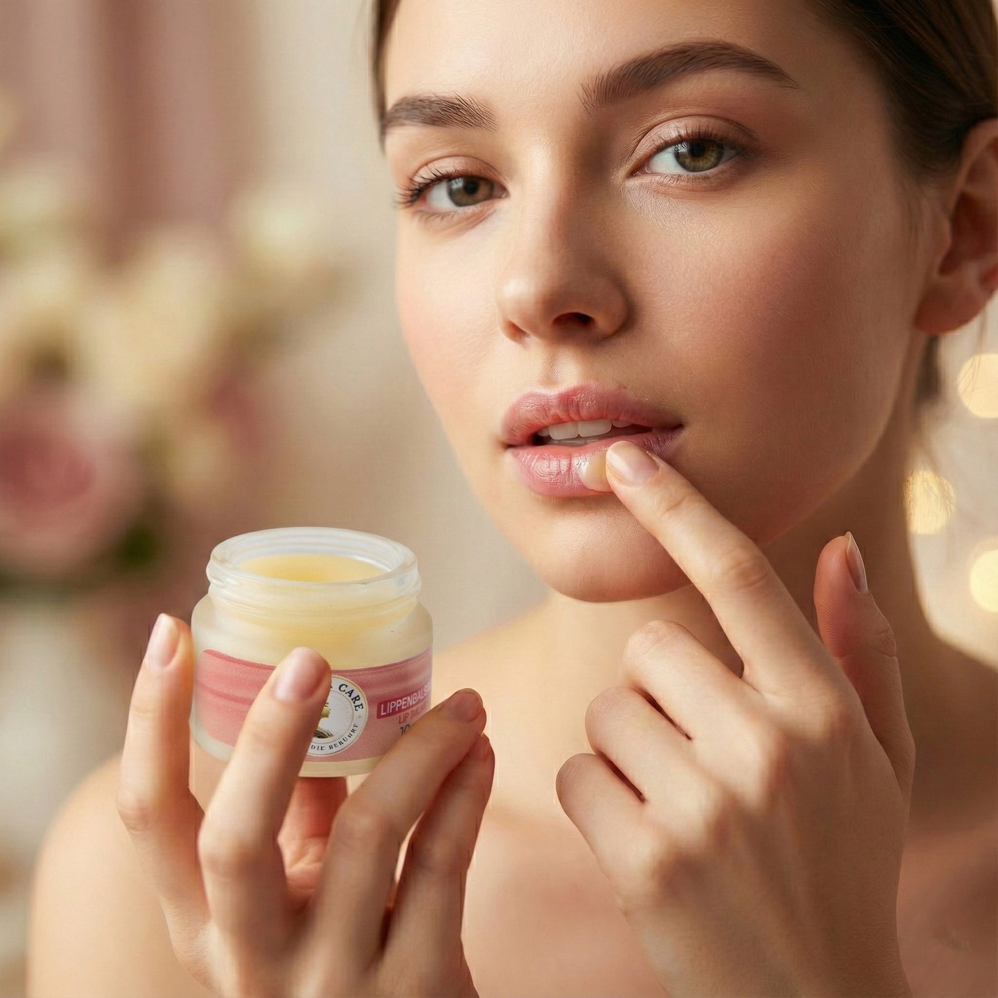 Adonia Care Lippenbalsam mit Shea-Butter & Marulaöl – intensive Lippenpflege (5 g)