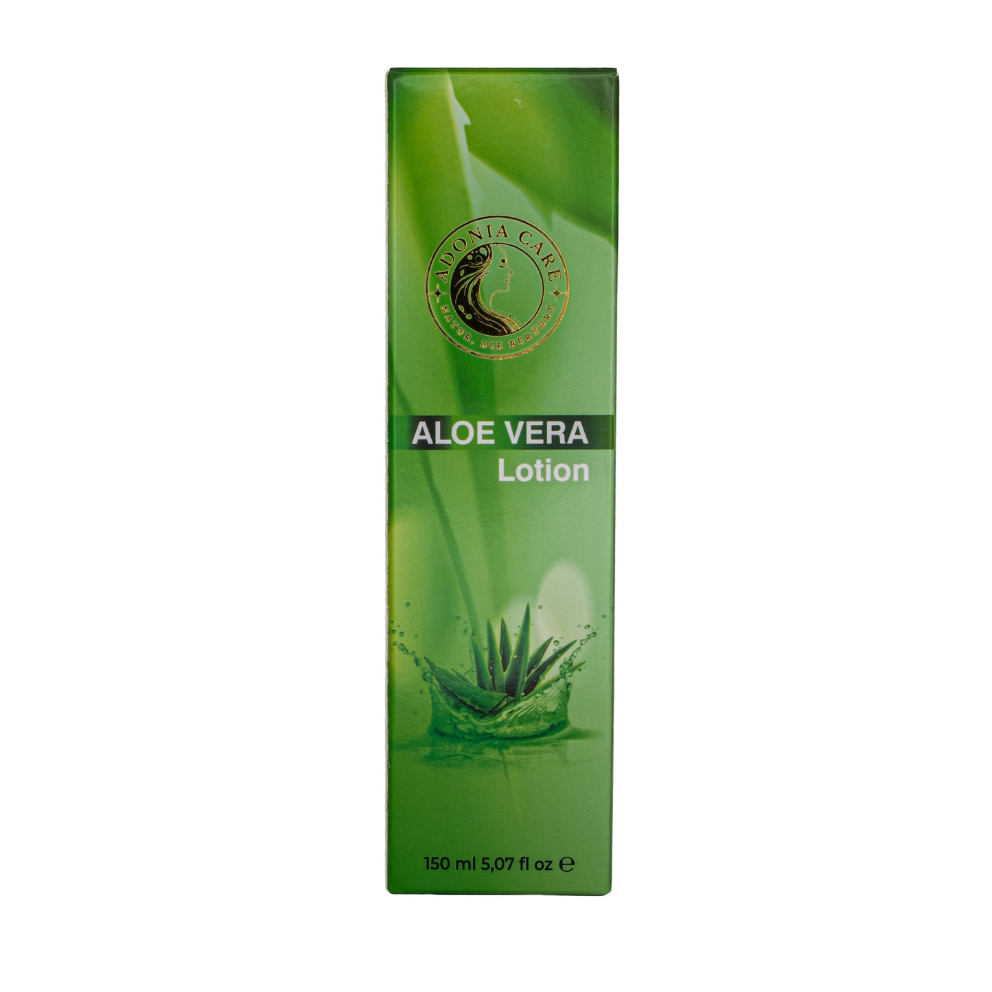 Adonia Care Aloe Vera Lotion – 24h Feuchtigkeits-Körperlotion für zarte Haut – 150 ml