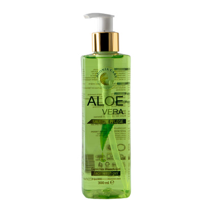 Adonia Care Aloe Vera Gesichts Wasch Gel (300 ml) – milde Reinigung für frisches Hautgefühl
