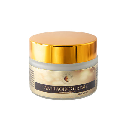 Adonia Care Anti-Aging Creme – 50 ml mit Shea, Panthenol, Vitamin E & Traubenkernöl