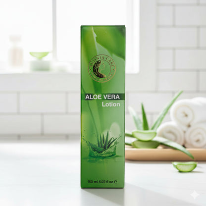 Adonia Care Aloe Vera Lotion – 24h Feuchtigkeits-Körperlotion für zarte Haut – 150 ml