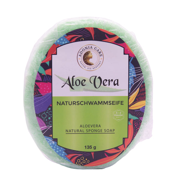Aloe Vera Naturschwammseife von Adonia Care