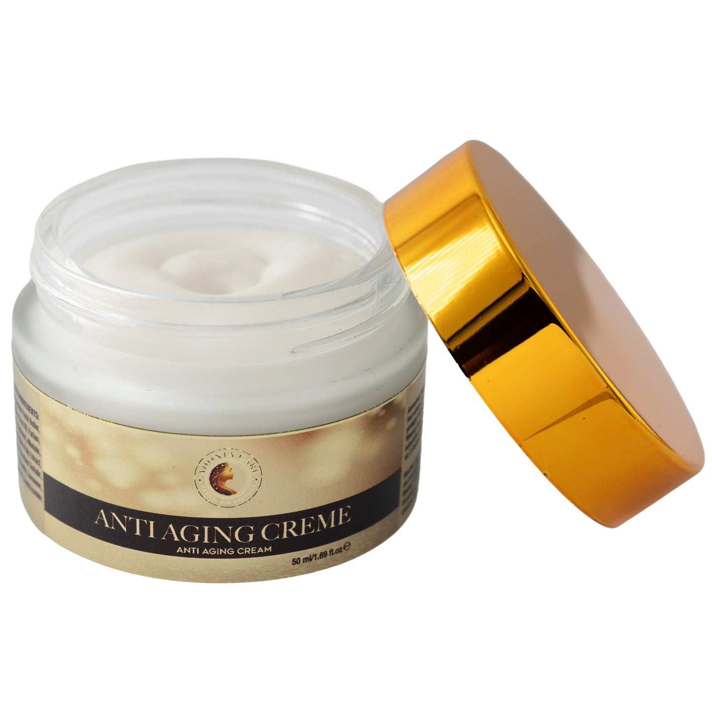 Adonia Care Anti-Aging Creme – 50 ml mit Shea, Panthenol, Vitamin E & Traubenkernöl