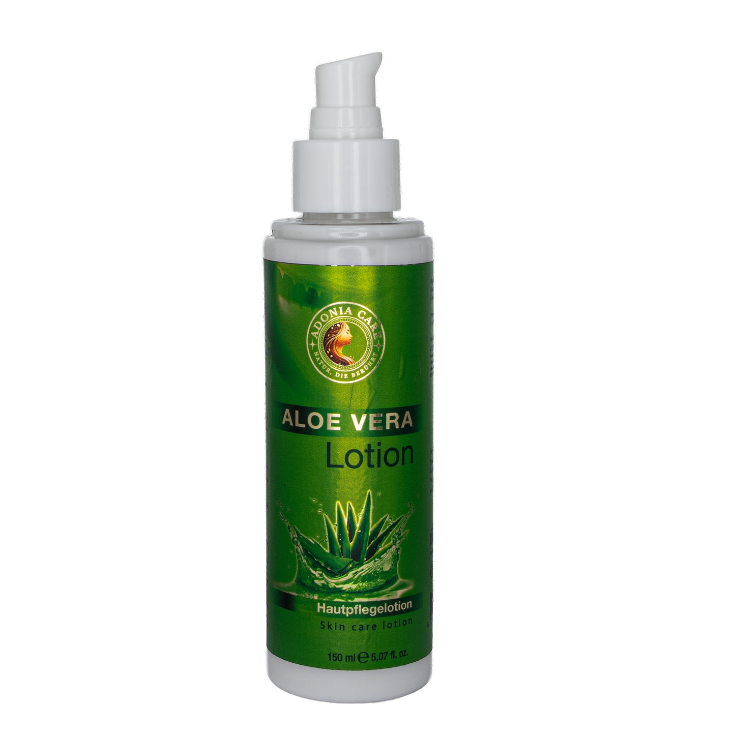 Adonia Care Aloe Vera Lotion – 24h Feuchtigkeits-Körperlotion für zarte Haut – 150 ml