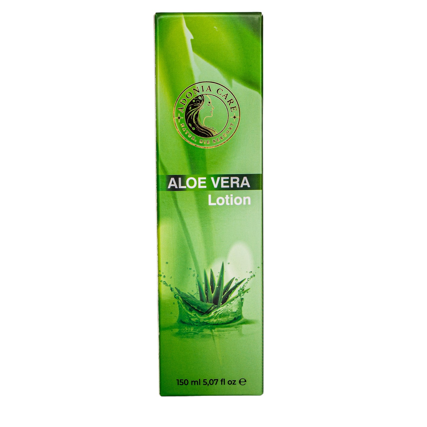 Adonia Care Aloe Vera Lotion – 24h Feuchtigkeits-Körperlotion für zarte Haut – 150 ml