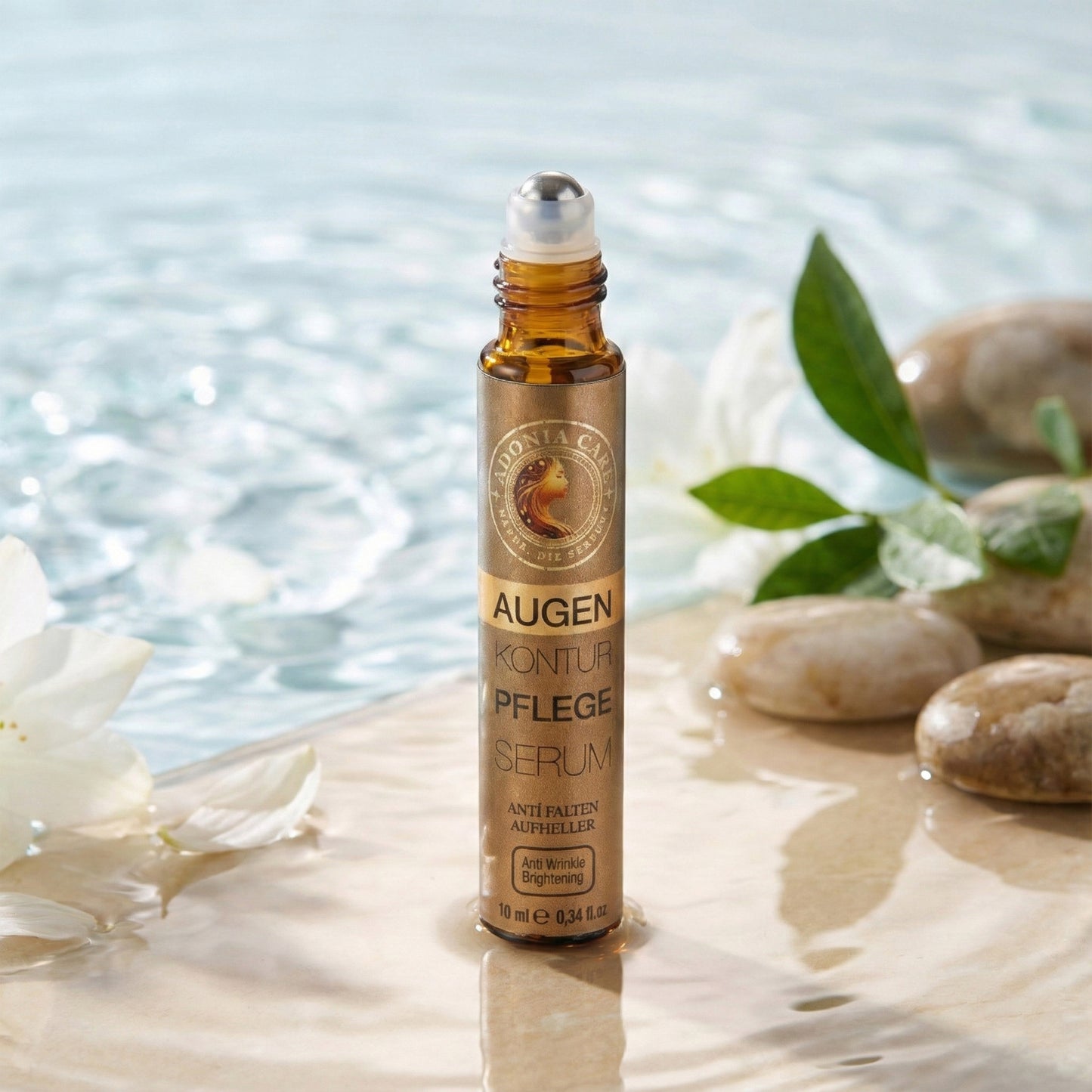 Adonia Care Augenkontur Pflege Serum – Hyaluron & Peptid-Komplex (10 ml)