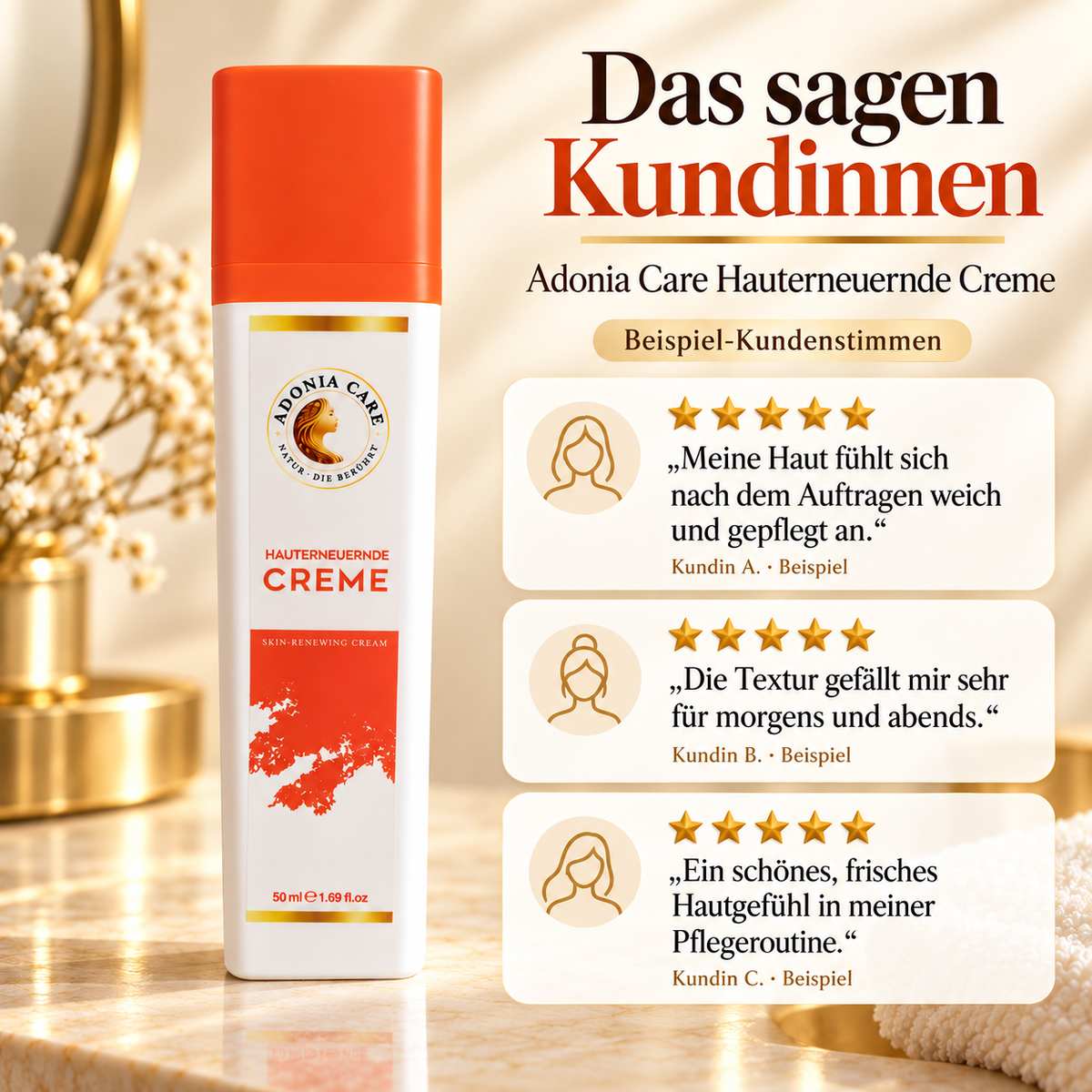 Adonia Care Hauterneuernde Creme