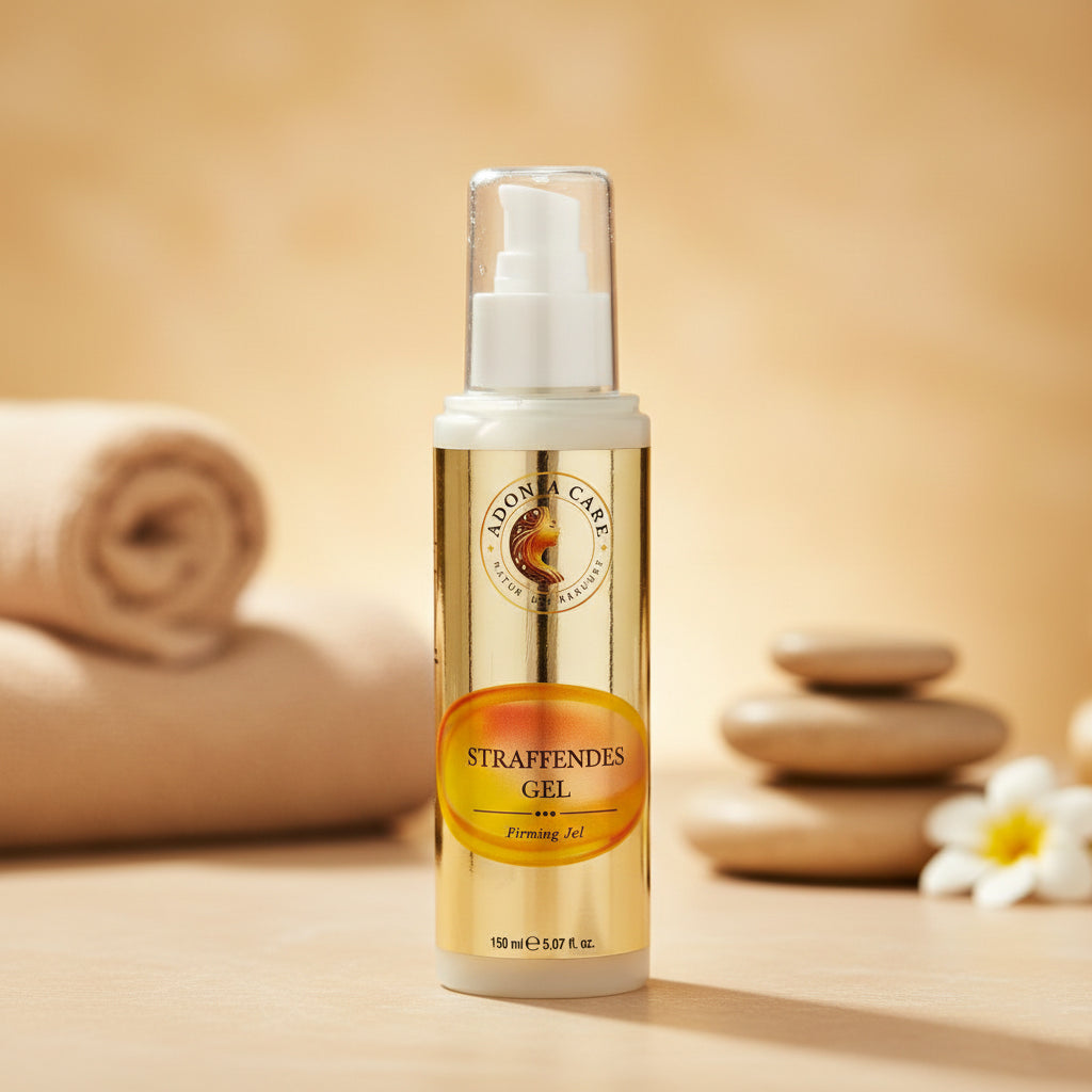 Adonia Care Straffendes Gel – kühlendes Massagegel für Bauch, Beine & Po (150 ml)