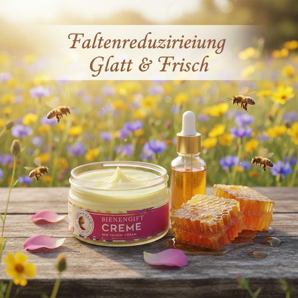 Bienengift Creme – Straffende Anti-Aging Pflege mit natürlichem Bienengift – Produktfoto