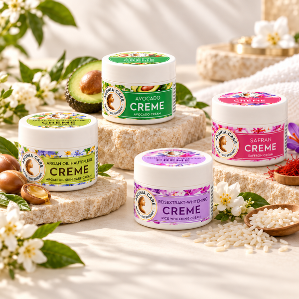Kennenlern-Set 4 Pflegecremes von Adonia Care