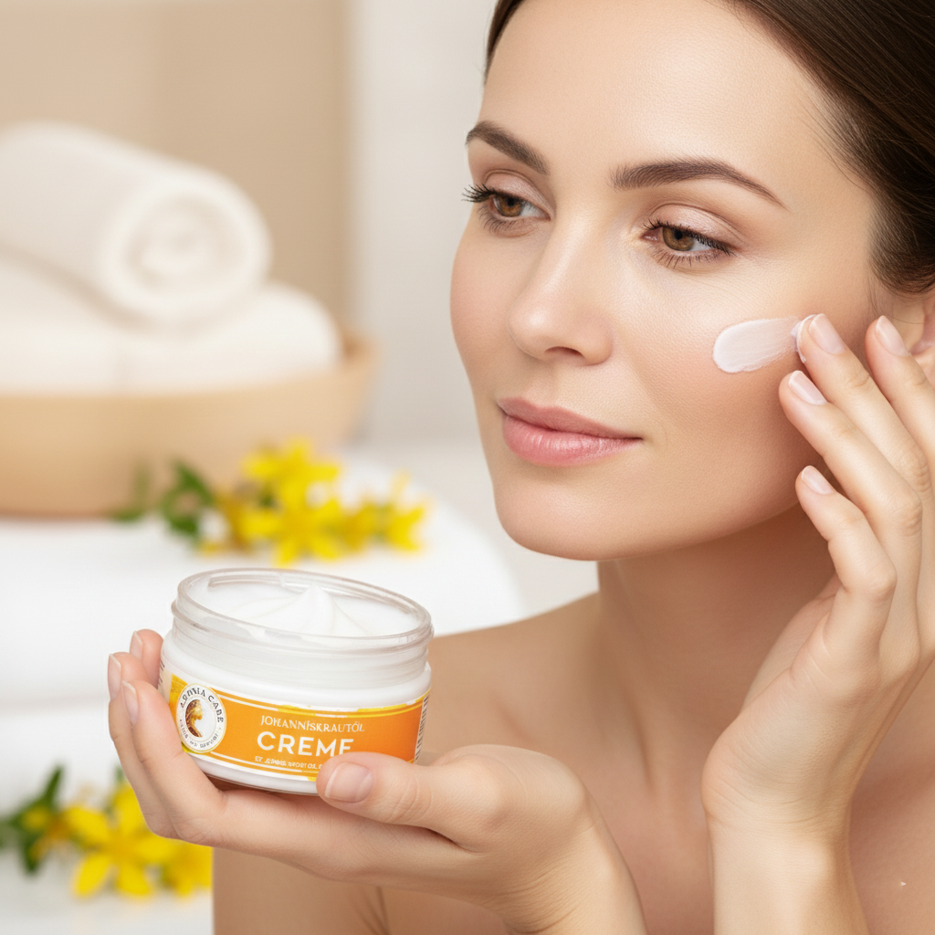 Adonia Care Johanniskrautöl Creme (Sarı Kantaron) – reichhaltige Pflege | Adonia Care | 100 ml