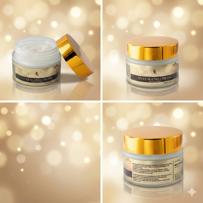 Adonia Care Anti-Aging Creme – 50 ml mit Shea, Panthenol, Vitamin E & Traubenkernöl