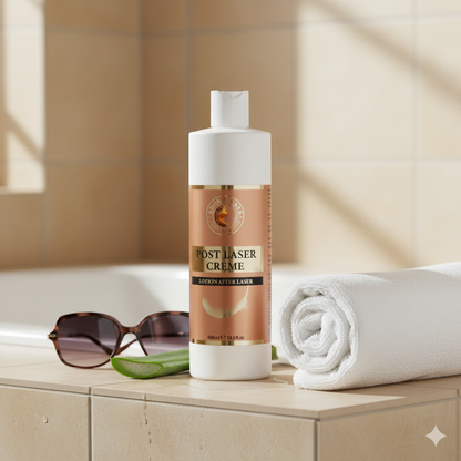 Adonia Care Post Laser Creme – beruhigende Körperlotion nach Laser & Sonne – 400 ml