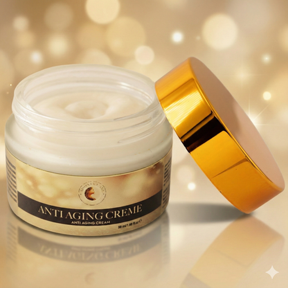 Adonia Care Anti-Aging Creme – 50 ml mit Shea, Panthenol, Vitamin E & Traubenkernöl