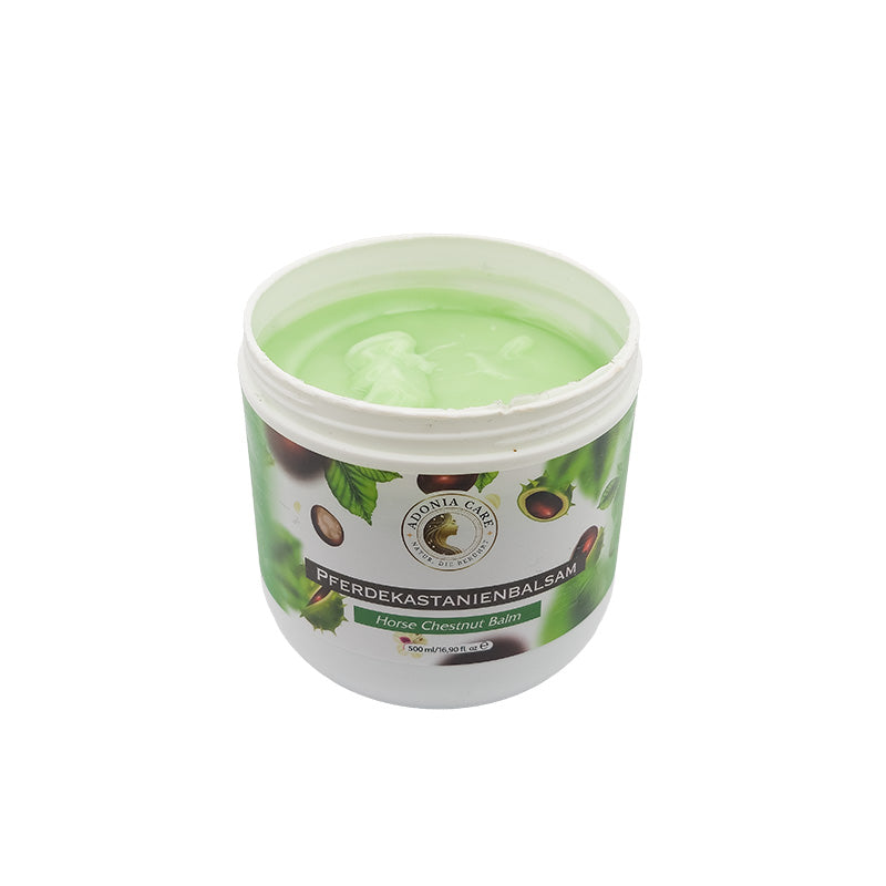 Pferdekastanienbalsam (500 g) – kühlender Pflegebalsam mit Rosskastanie & Menthol