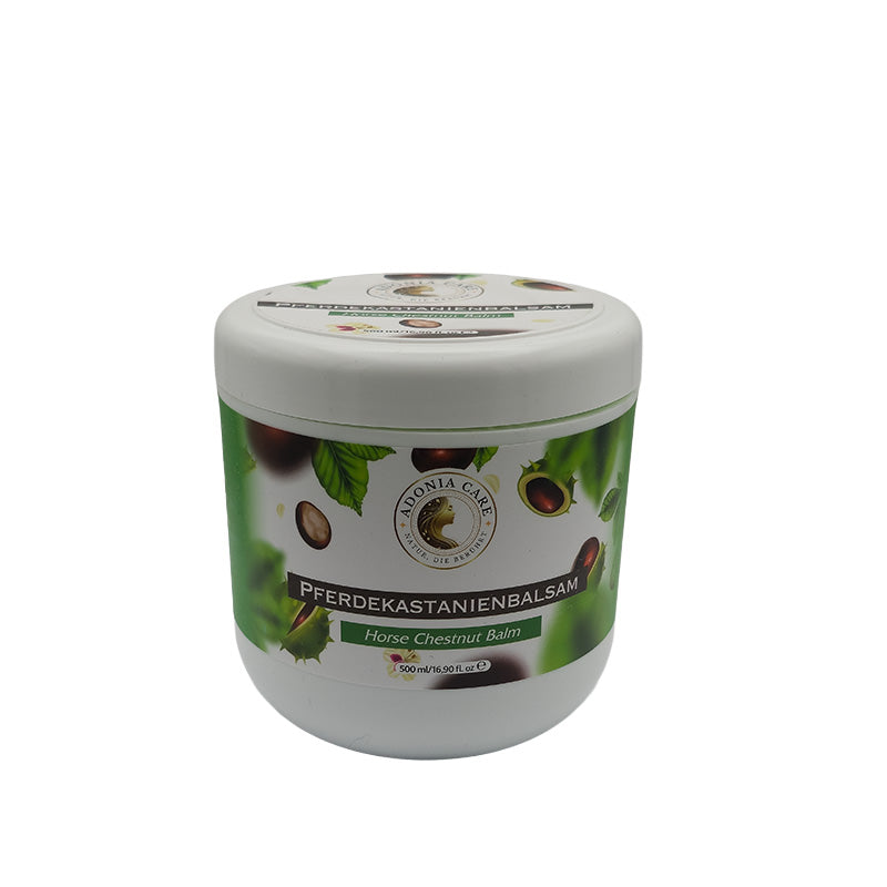 Pferdekastanienbalsam (500 g) – kühlender Pflegebalsam mit Rosskastanie & Menthol