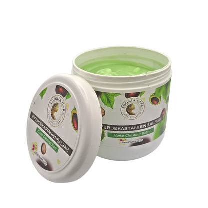 Pferdekastanienbalsam (500 g) – kühlender Pflegebalsam mit Rosskastanie & Menthol