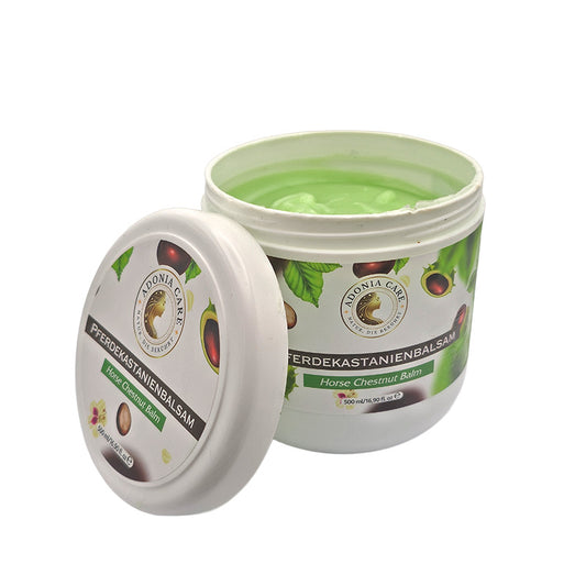 Pferdekastanienbalsam (500 g) – kühlender Pflegebalsam mit Rosskastanie & Menthol