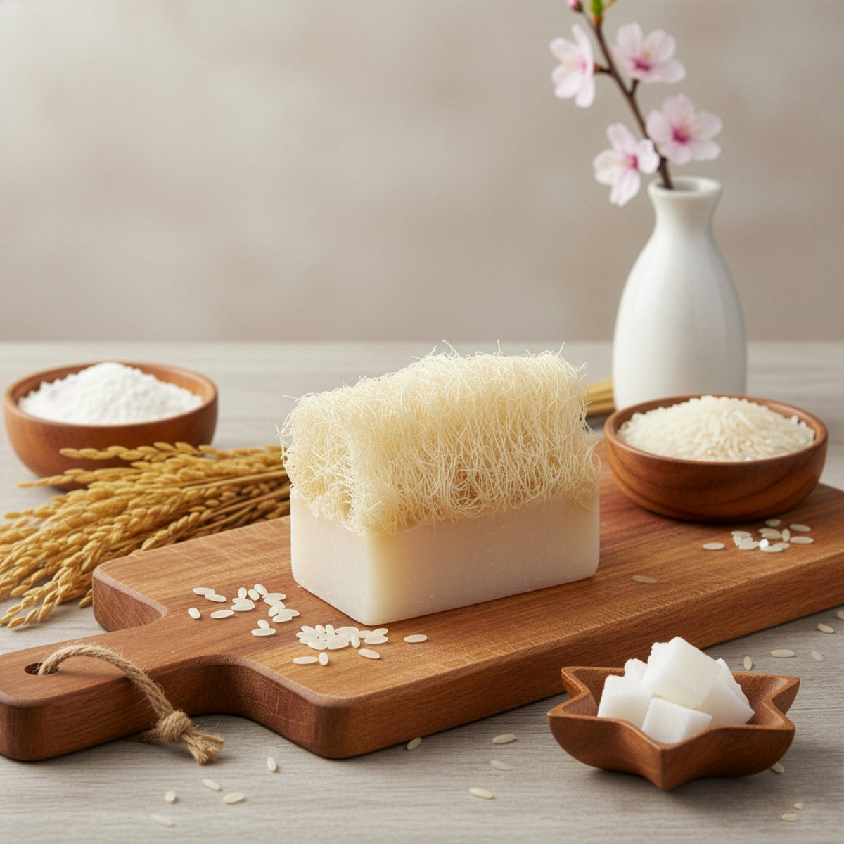 Reisseife mit Kürbiskernfasern von Adonia Care – Ansicht 6