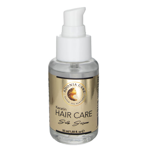 Adonia Care Keratin HAIR CARE Silk Serum – Glanz & Schutz für strapaziertes Haar (50 ml)