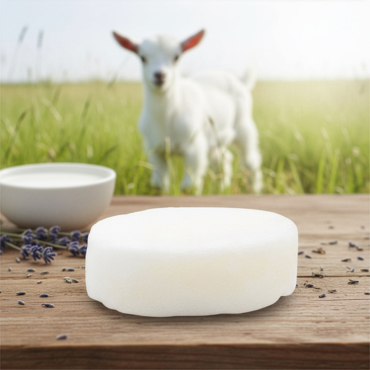 Ziegenmilch Naturschwammseife von Adonia Care – Ansicht 5